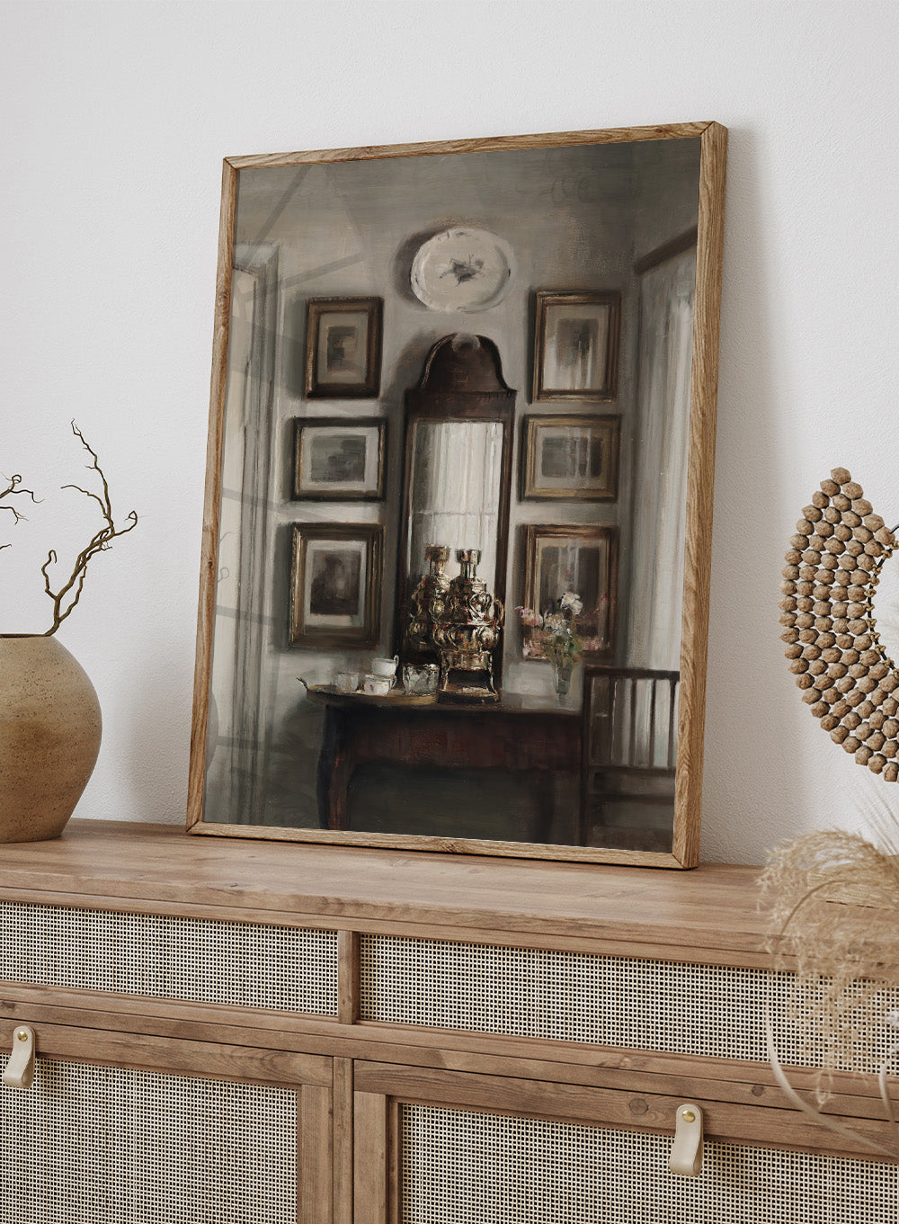"Interior with a Samovar" Art Print
