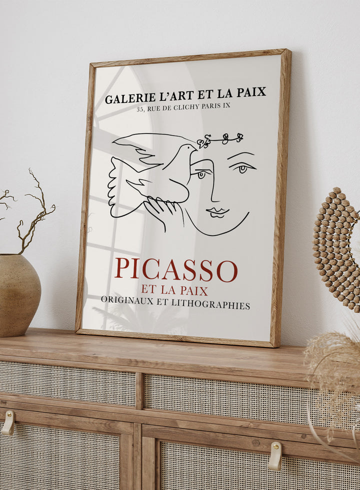 Picasso Face of Peace 1950 Art Print