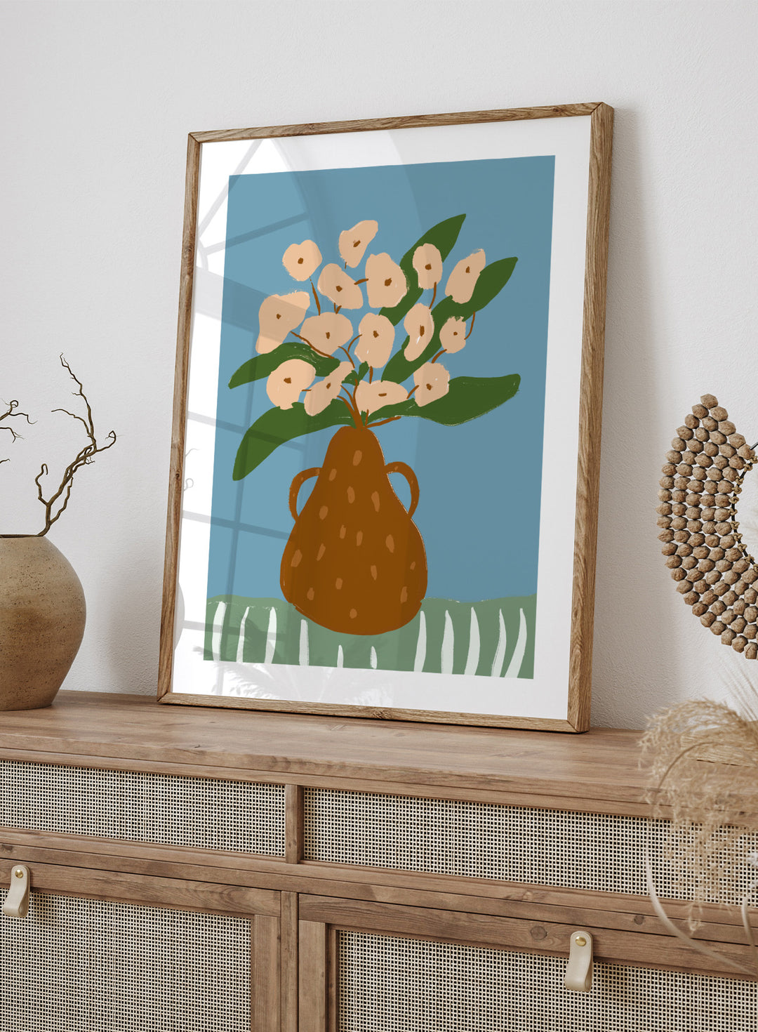 'Earthen Vase' Aesthetic Art Print