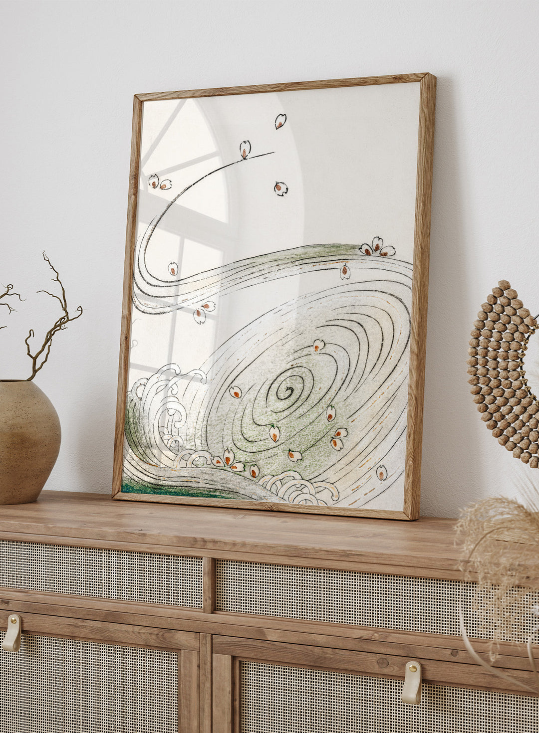 Watanabe Seitei Wind and Flower Art Print