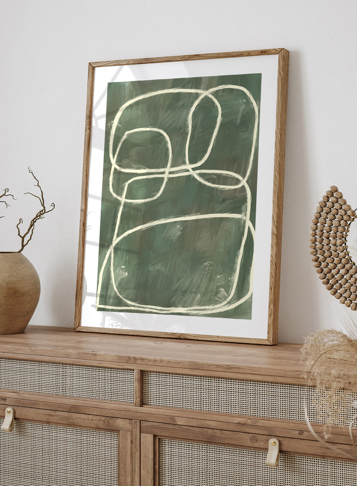 ‘Contours of Thought’ Aesthetic Art Print