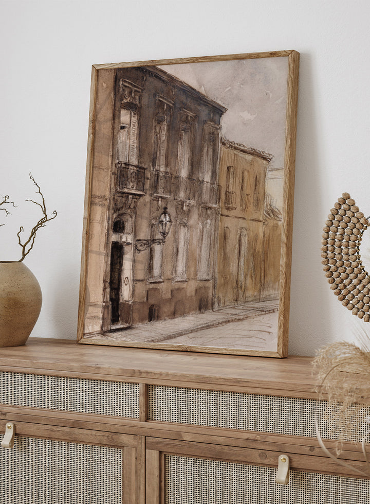 "13 rue Saint-Maur, Bordeaux" Art Print