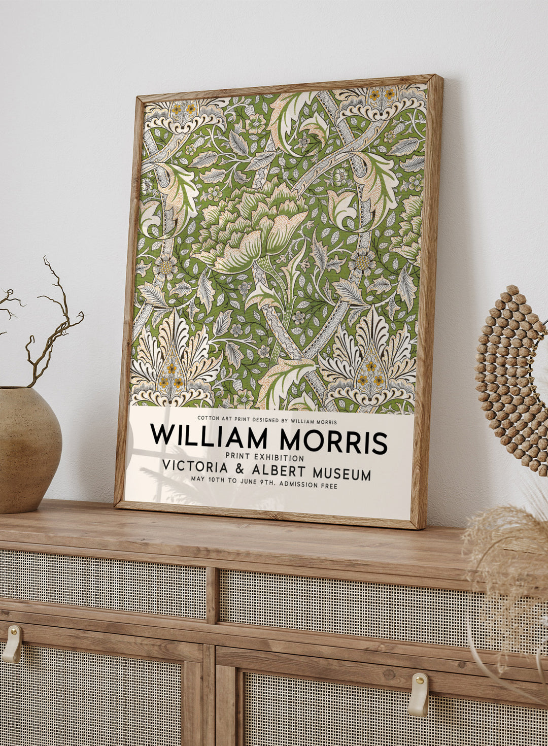 William Morris Windrush Flowers Art Print
