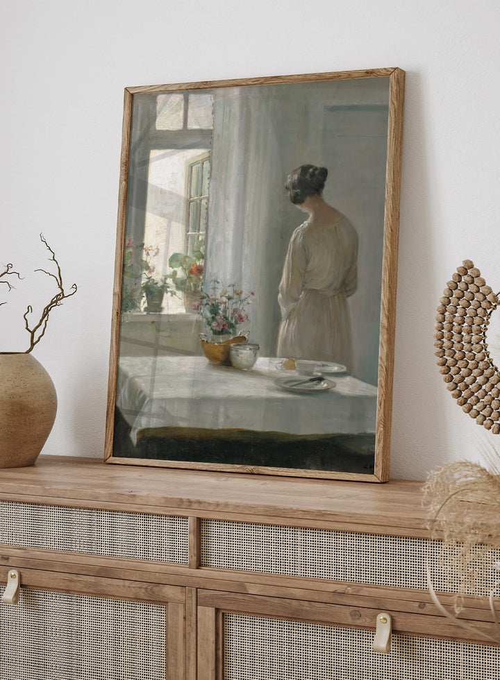 "Sunlit Breakfast" Art Print