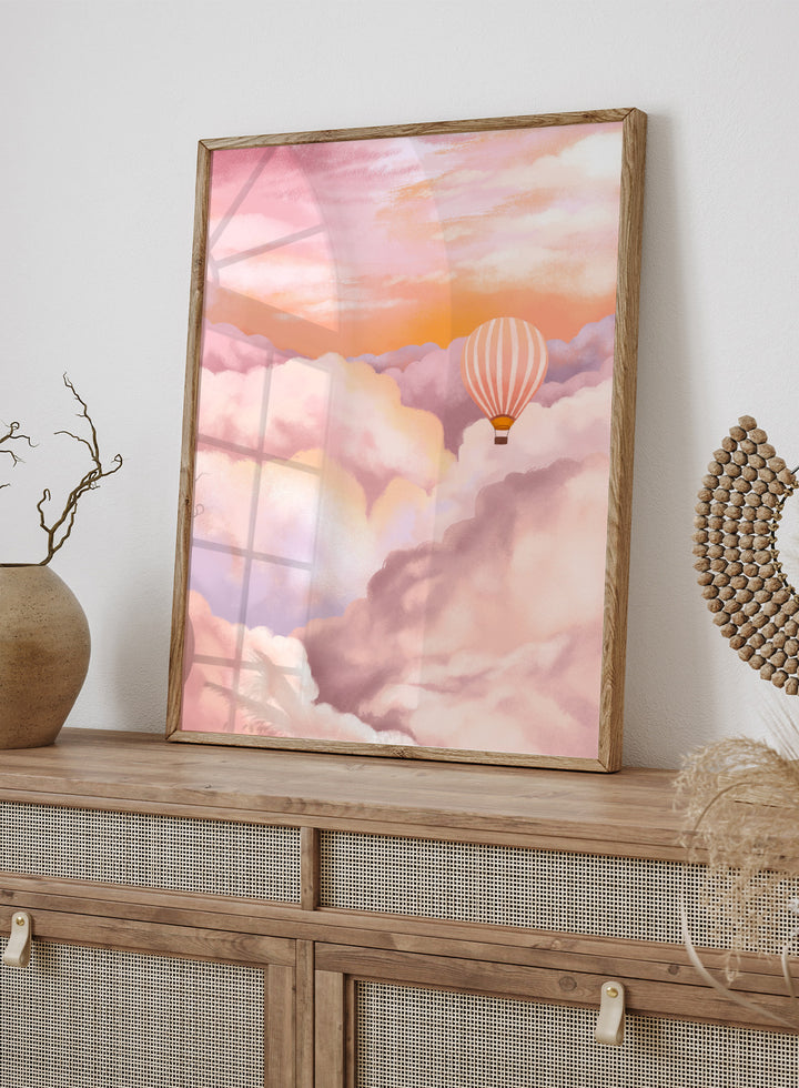 Goed Blauw - In the Clouds Art Print