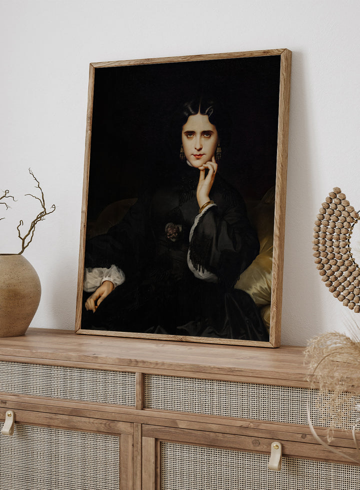 "Madame de Loynes" Art Print