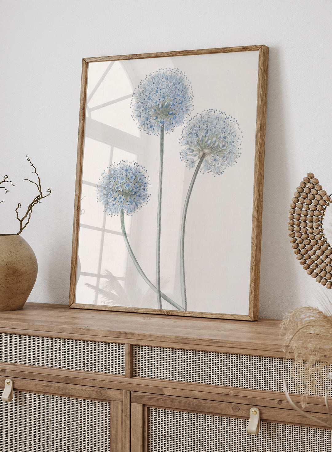 "Blue Leek" Art Print
