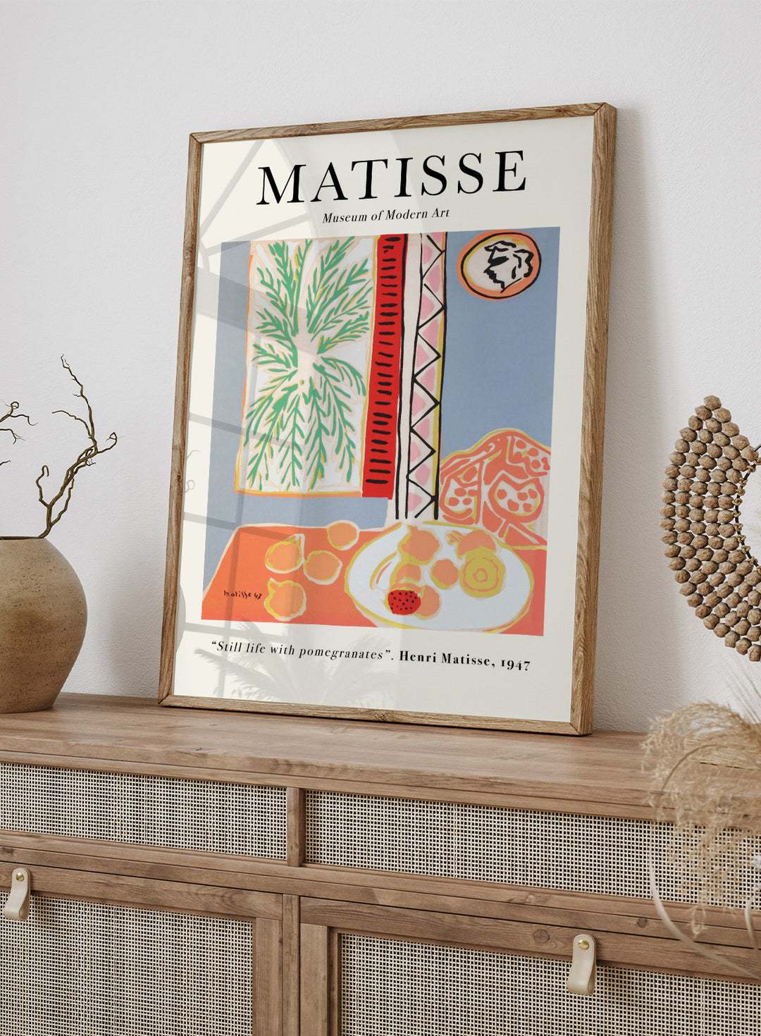 Henri Matisse - Still Life with Pomegranates Art Print