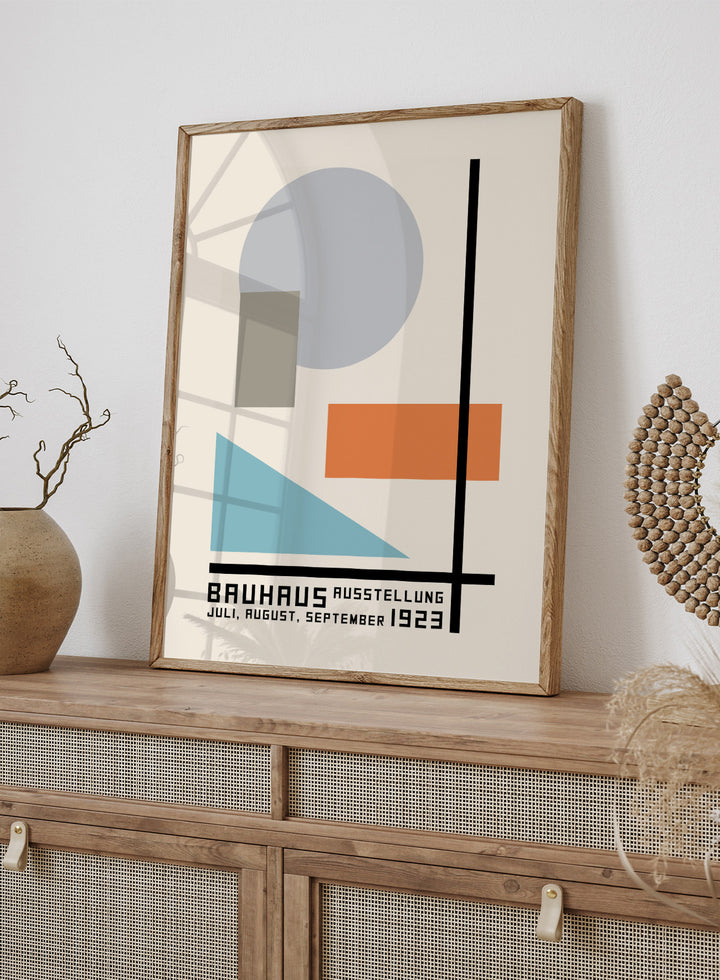 Bauhaus Geometric Art Print