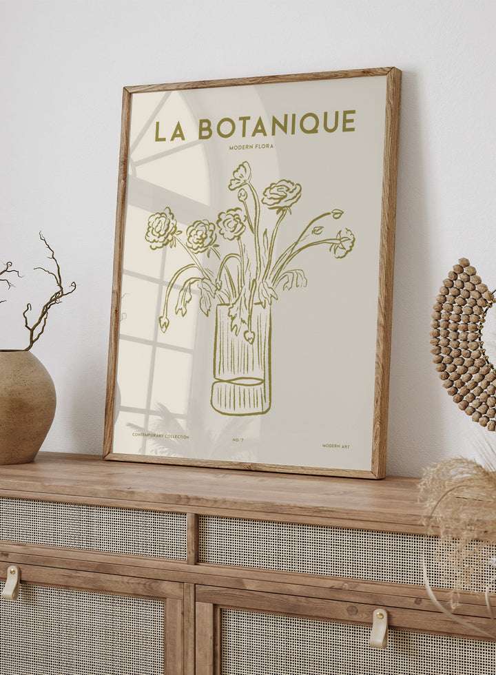 'Modern Flora 07' Aesthetic Art Print