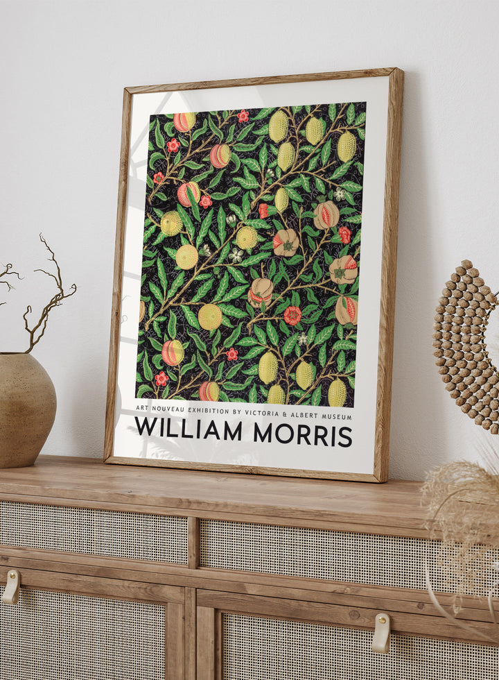 Tropical Fruits by William Morris Print