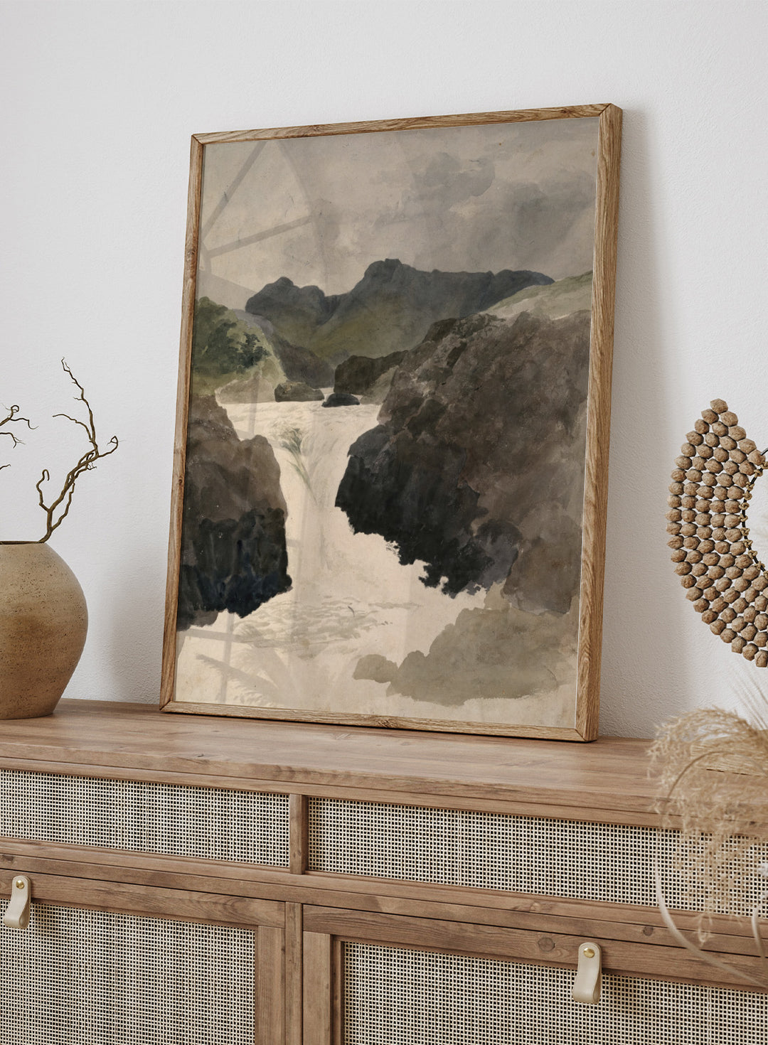 "Skelwith Force, Westmorland" Art Print