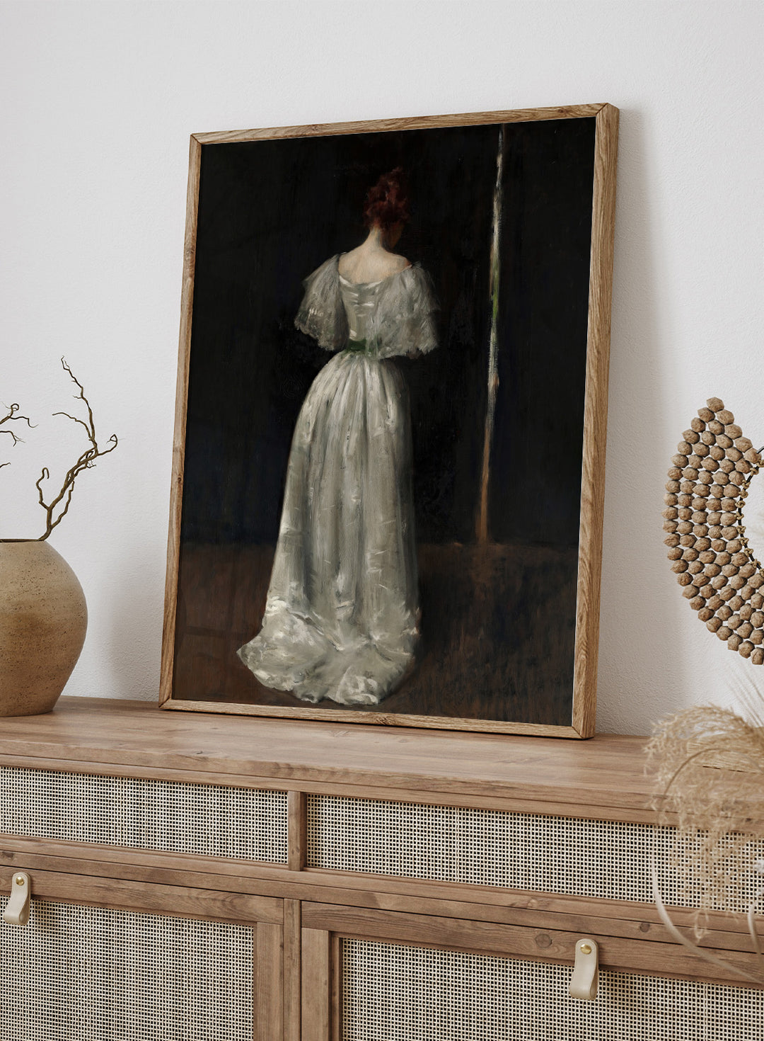 "Seventeenth Century Lady" Art Print