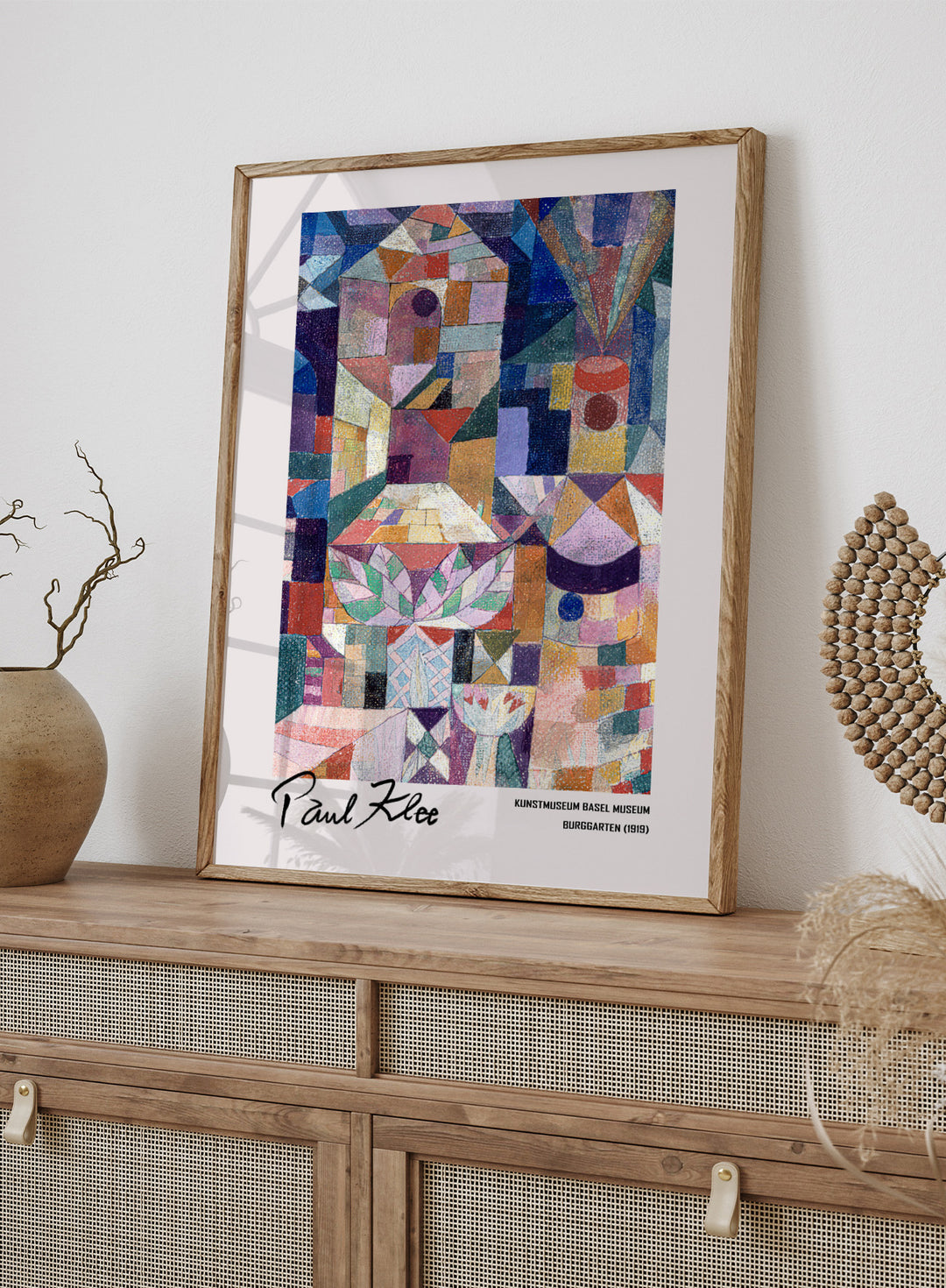 Paul Klee Burggarten 1919 Art Print