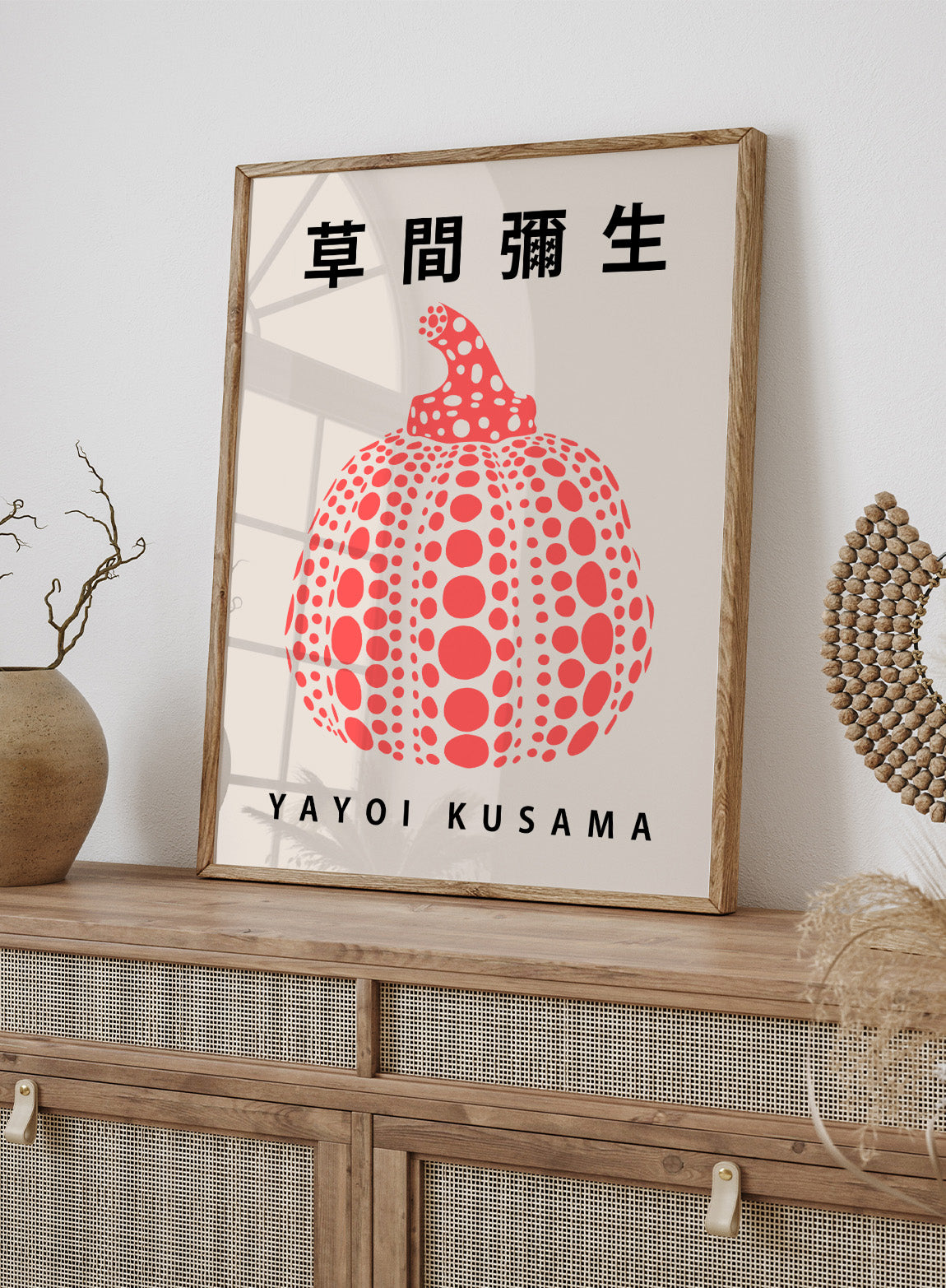 Yayoi Kusama 草間彌生 Pumpkin Forever Exhibition Poster Japanese