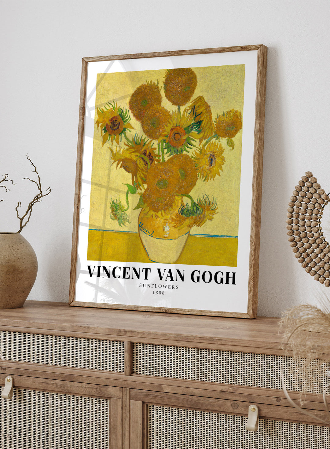 Van Gogh Sunflowers 1888 Art Print
