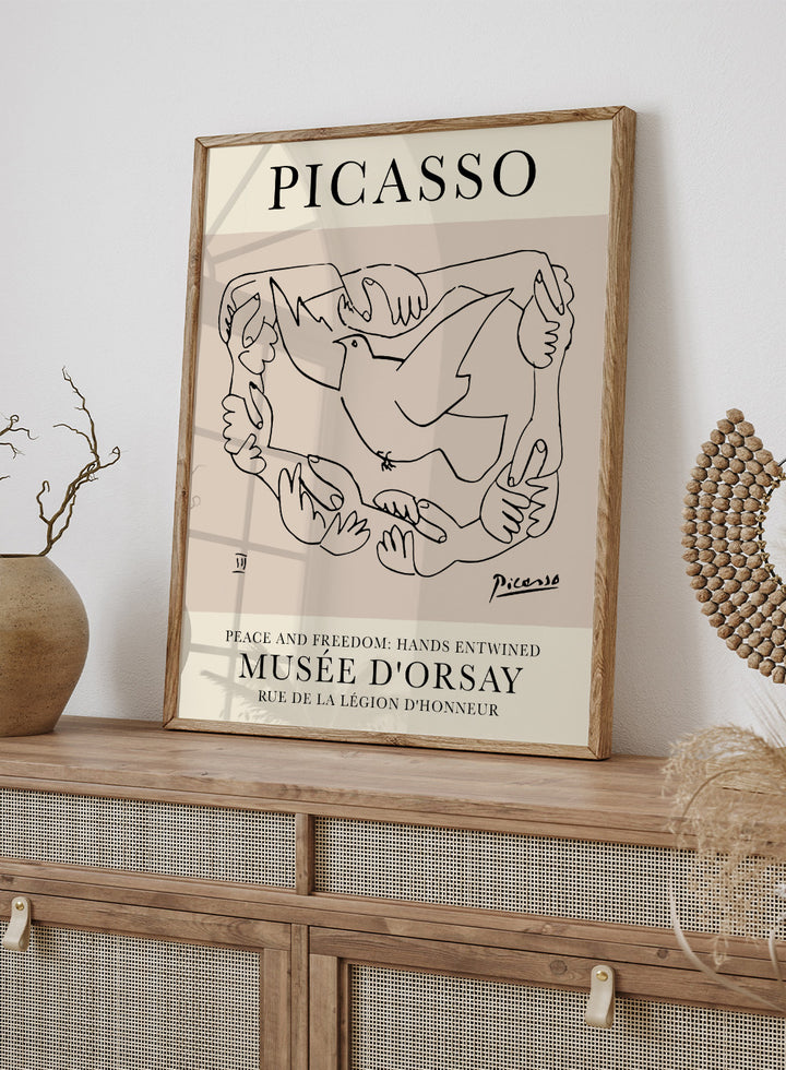 Picasso Peace and Freedom: Dove of Peace Art Print