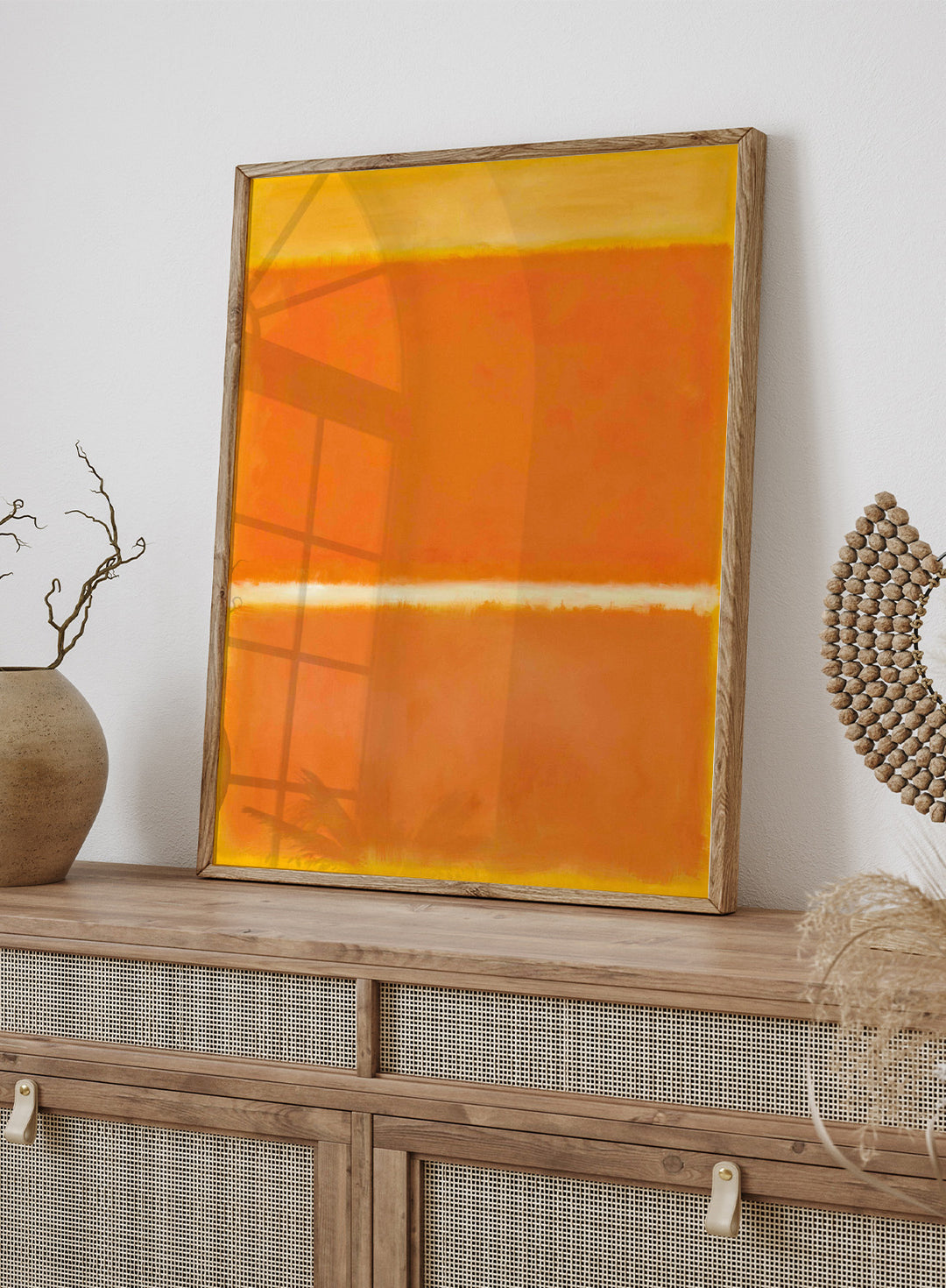 Mark Rothko Saffron 1957 Art Print