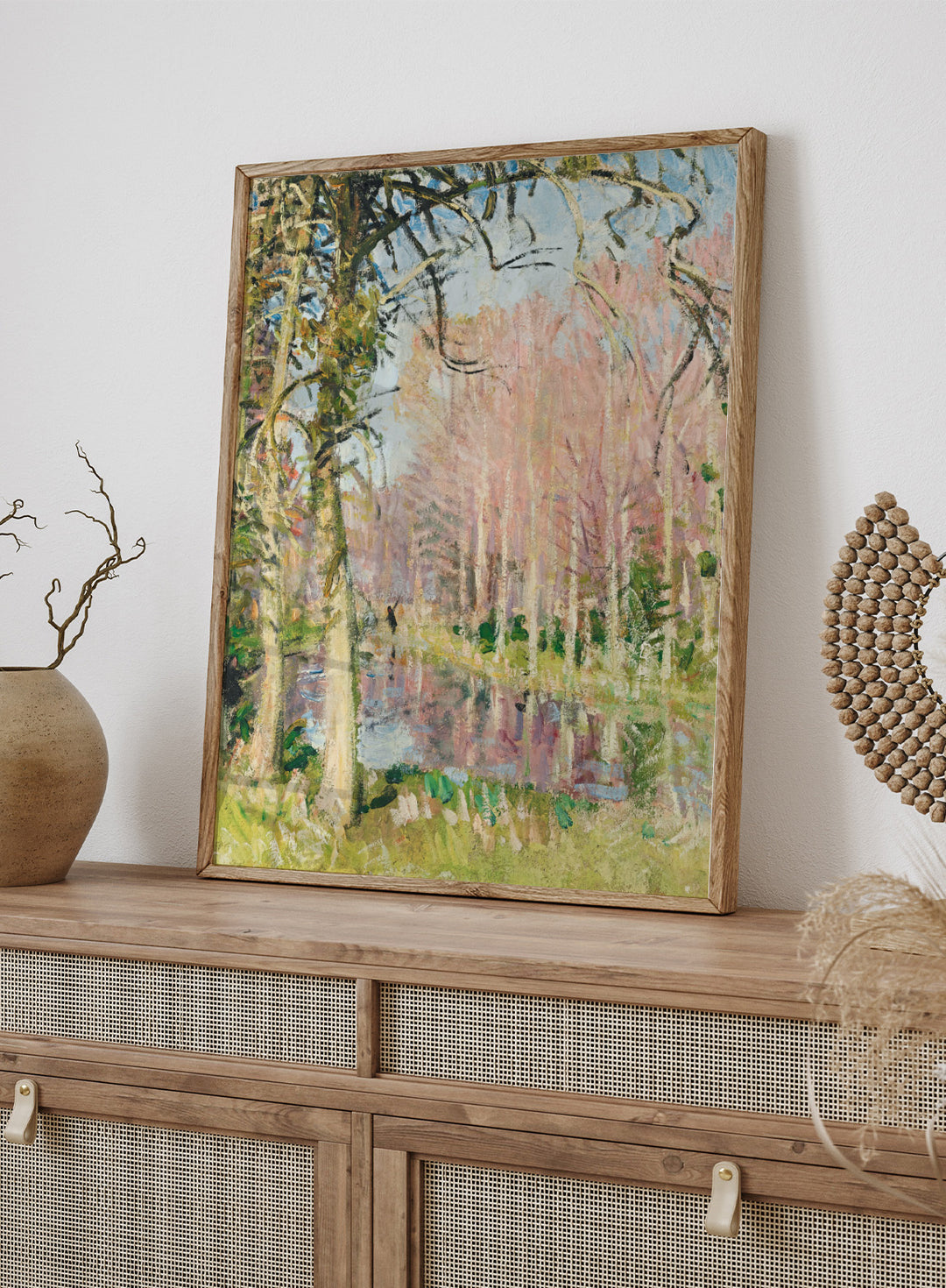 "Walk Along the Seine at Veneux-les-Sablons" Art Print