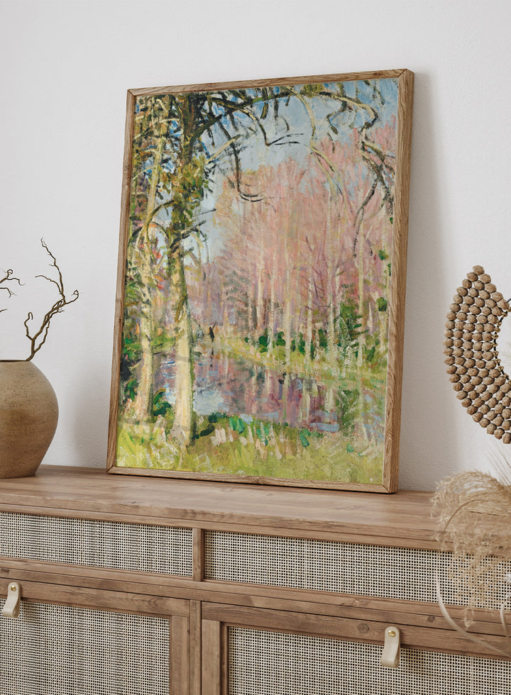 "Walk Along the Seine at Veneux-les-Sablons" Art Print