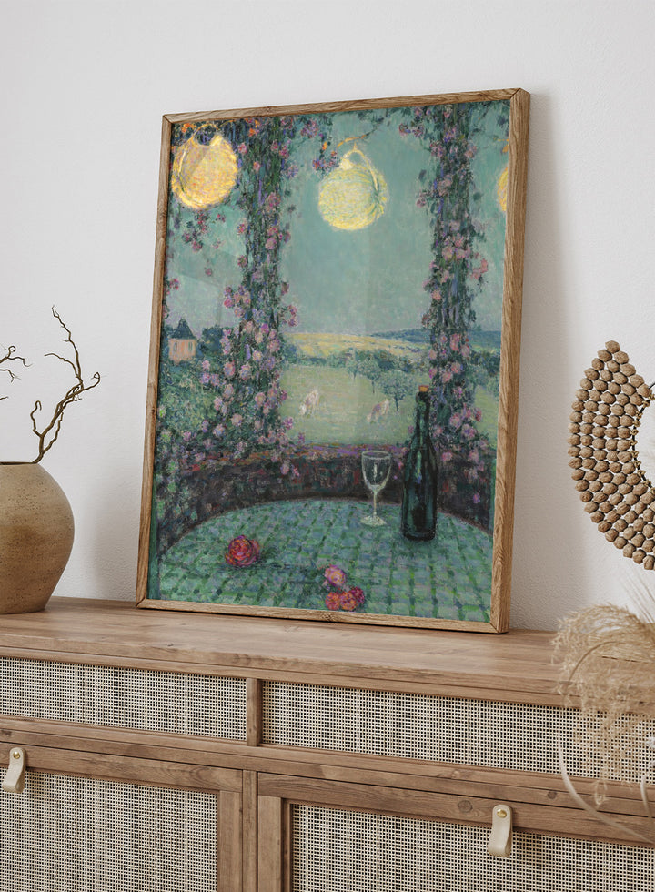 "The Gloriette, Gerberoy" Art Print
