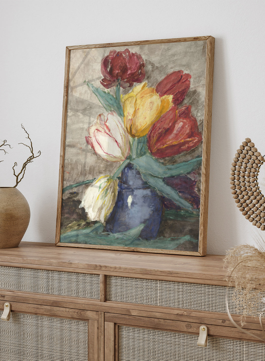 "Tulips in a Vase" Art Print