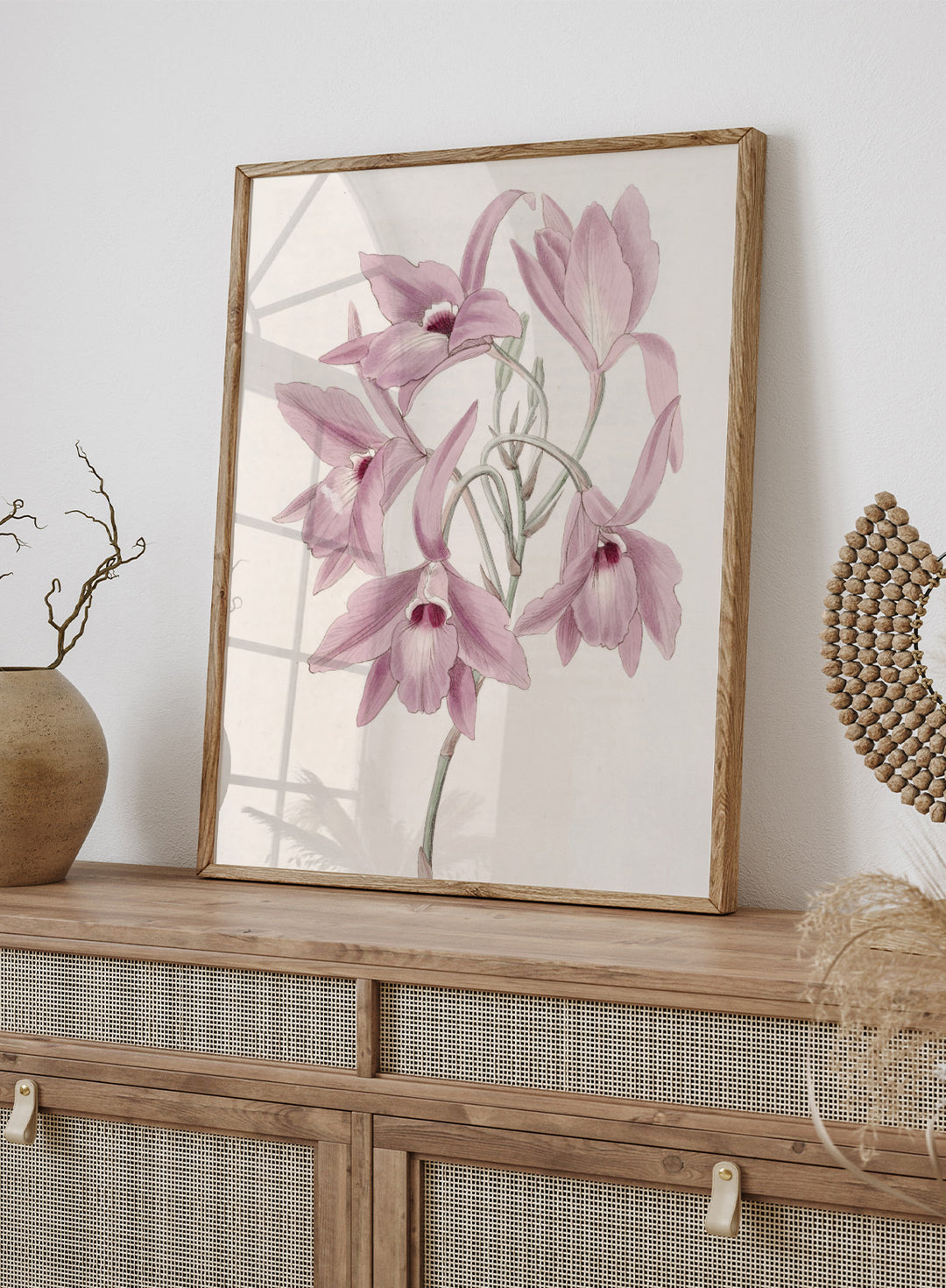 "Long-stalked Laelia" Art Print