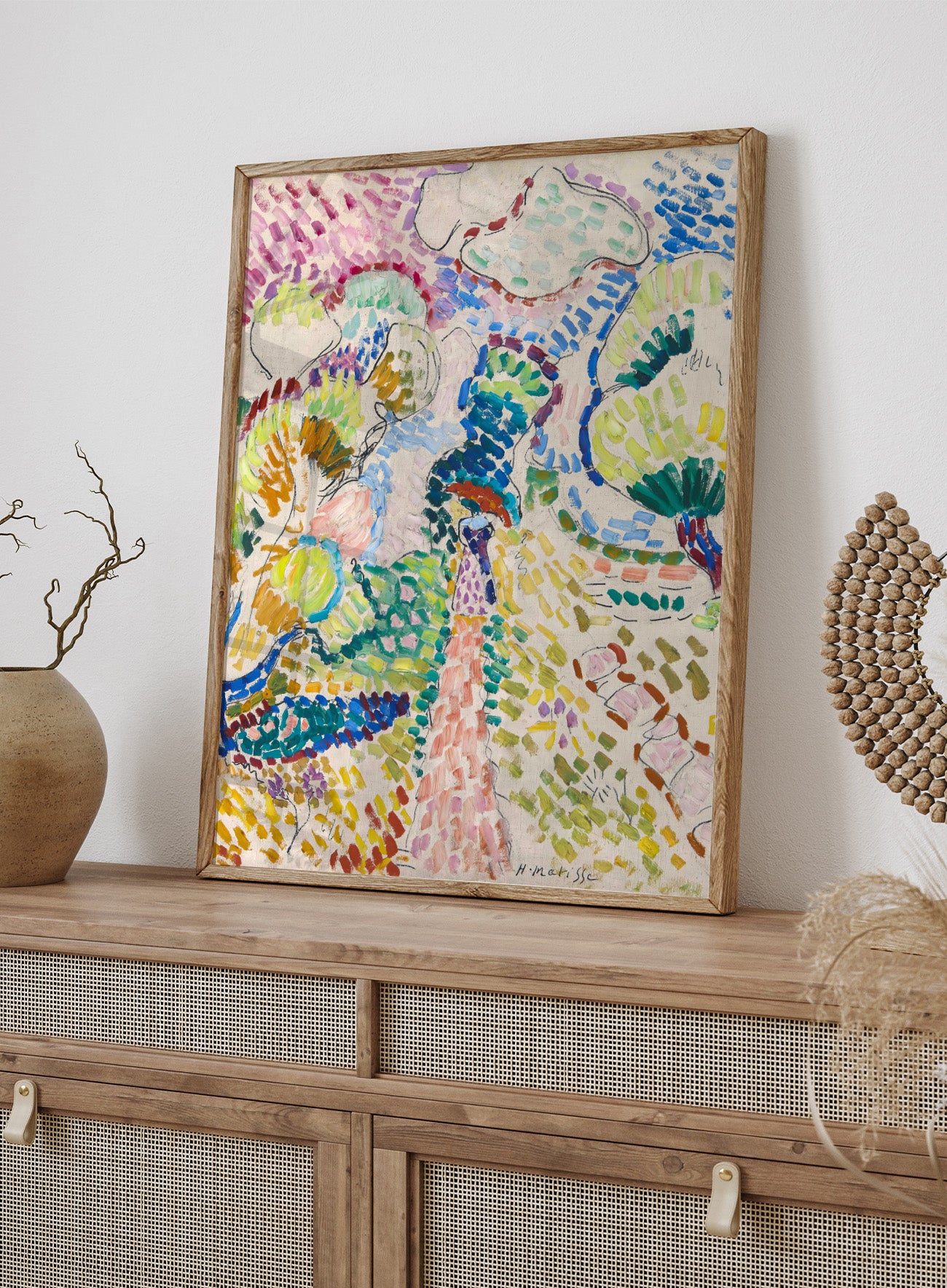 Henri Matisse Olive Trees at Collioure Wall Art Print | Vintage