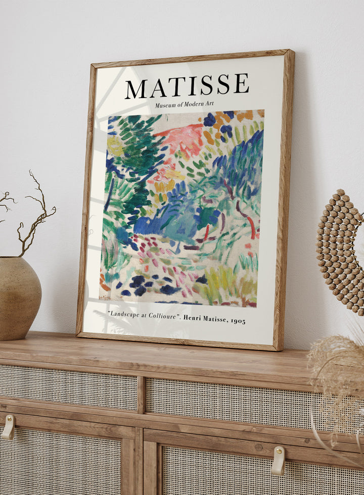 Henri Matisse - Landscape at Collioure Art Print