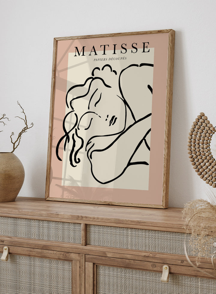 Sketch of Sleeping Woman by Henri Matisse