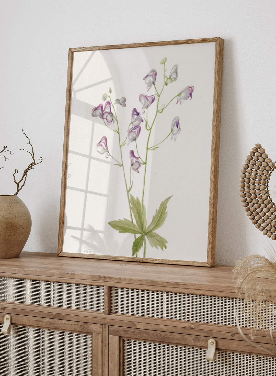"Western Monkshood" Art Print