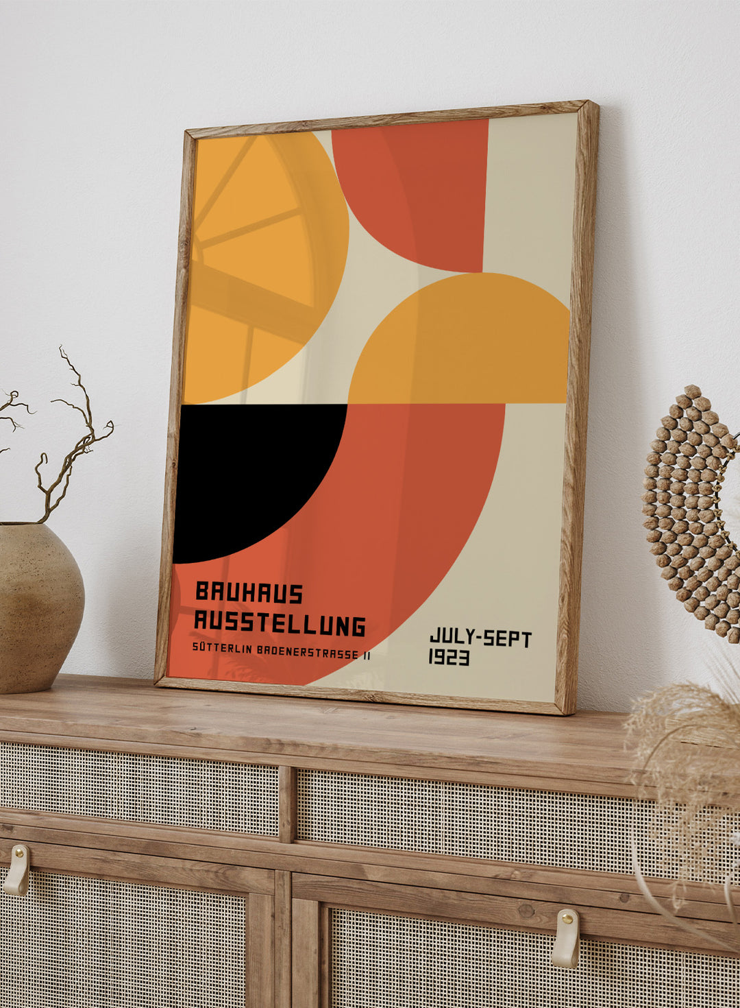 Bauhaus Geometric Art Print