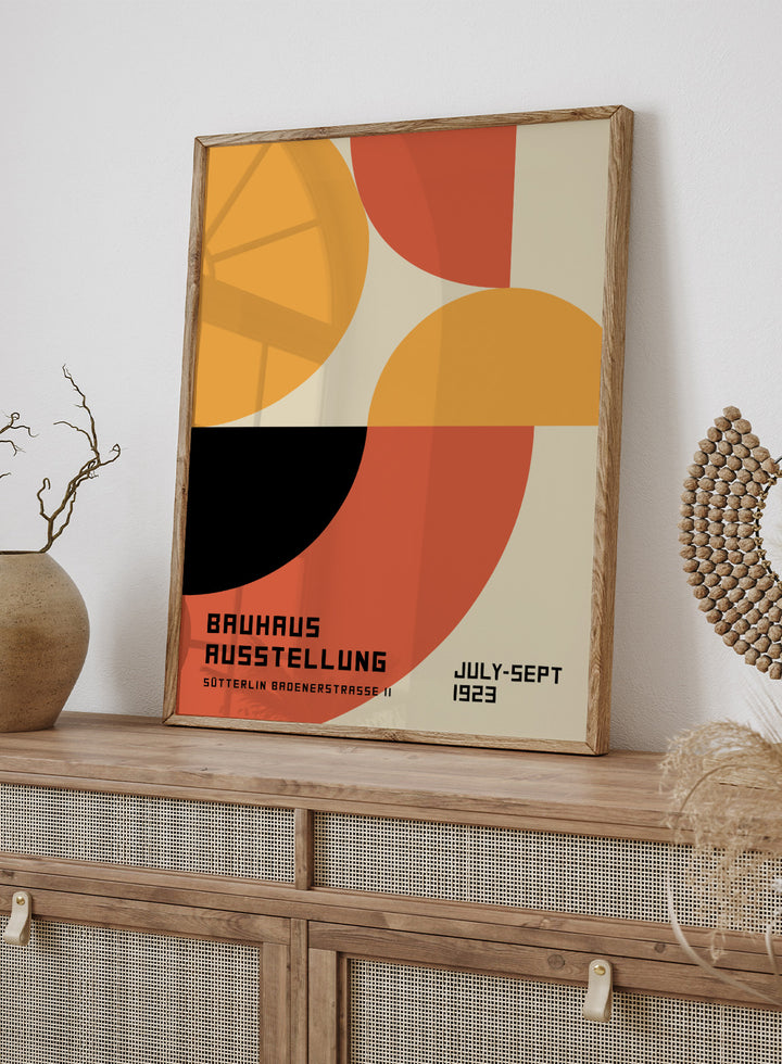 Bauhaus Geometric Art Print