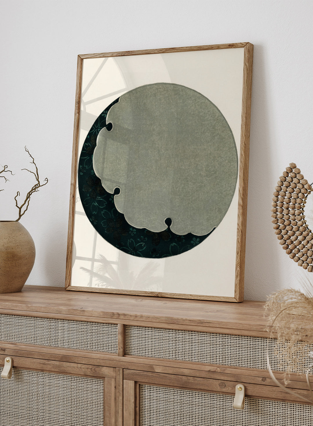 Watanabe Seitei Moon Illustration Art Print