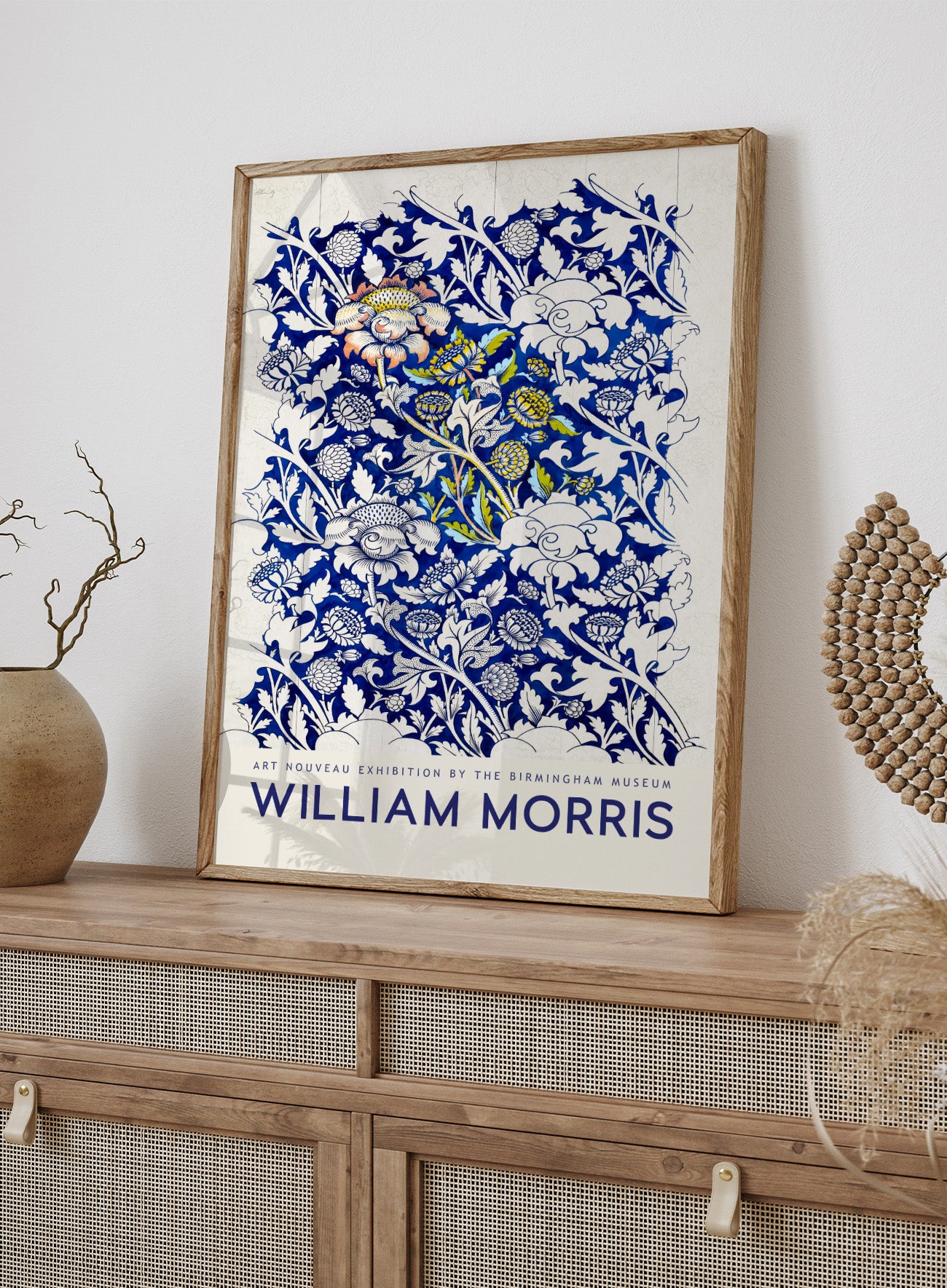 William Morris Wey 1882-1883 Vintage Art Print Museum Exhibition