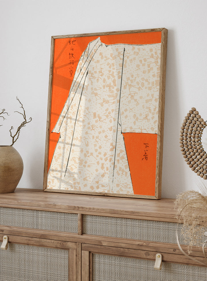 Watanabe Seitei Japanese Robe Art Print