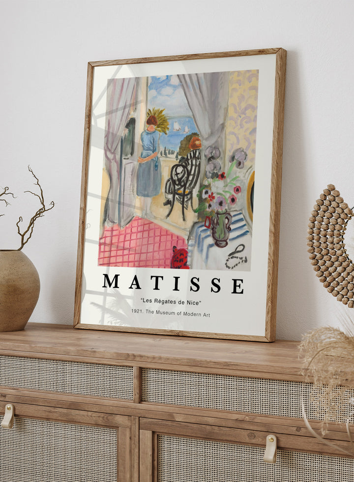 Henri Matisse The Boats In Nice Art Print