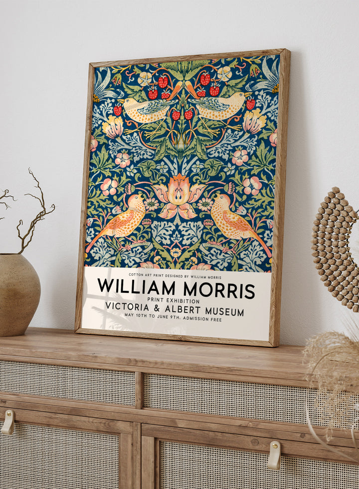 William Morris Strawberry Thief Art Print
