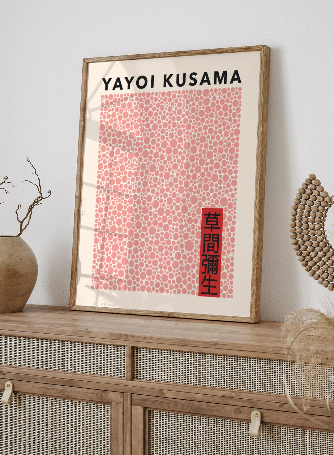 Polka Dots Inspired by Yayoi Kusama Art Print
