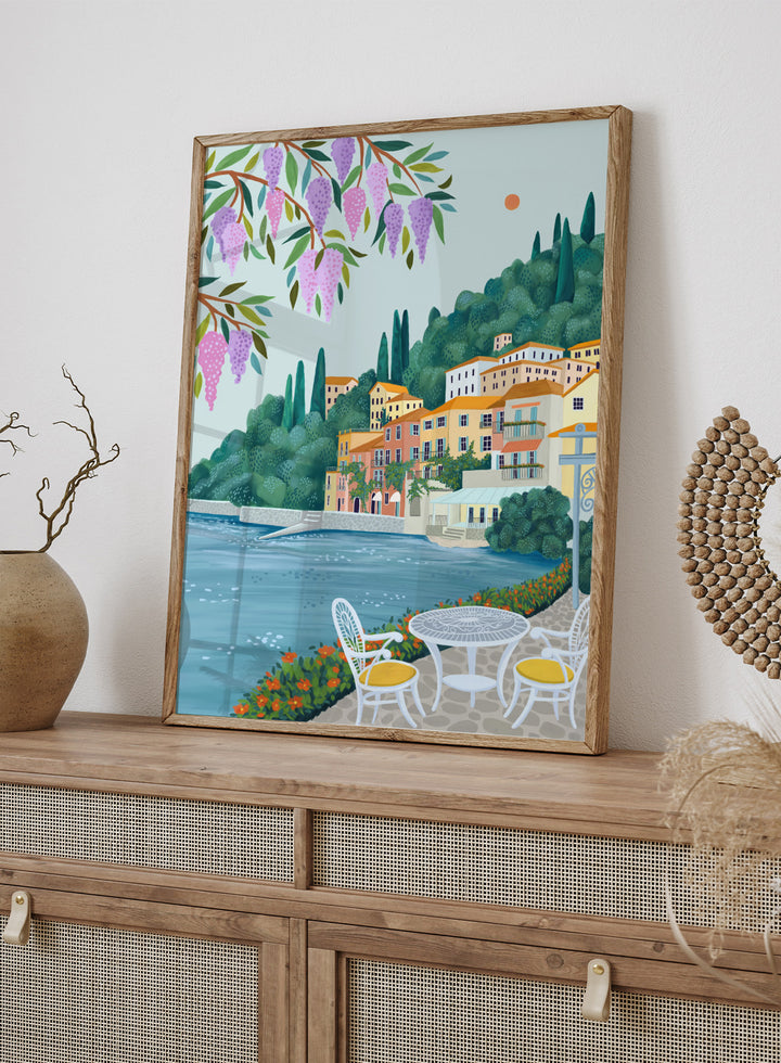 Lake Como Italy Art Print
