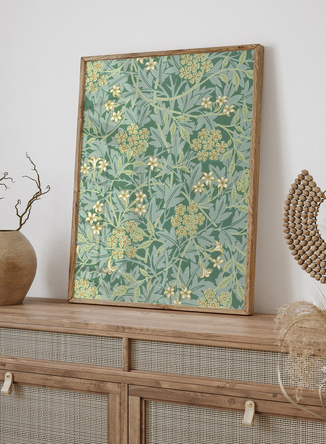 William Morris Jasmine Pattern Art Print