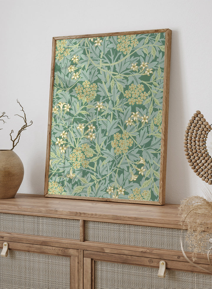 William Morris Jasmine Pattern Art Print