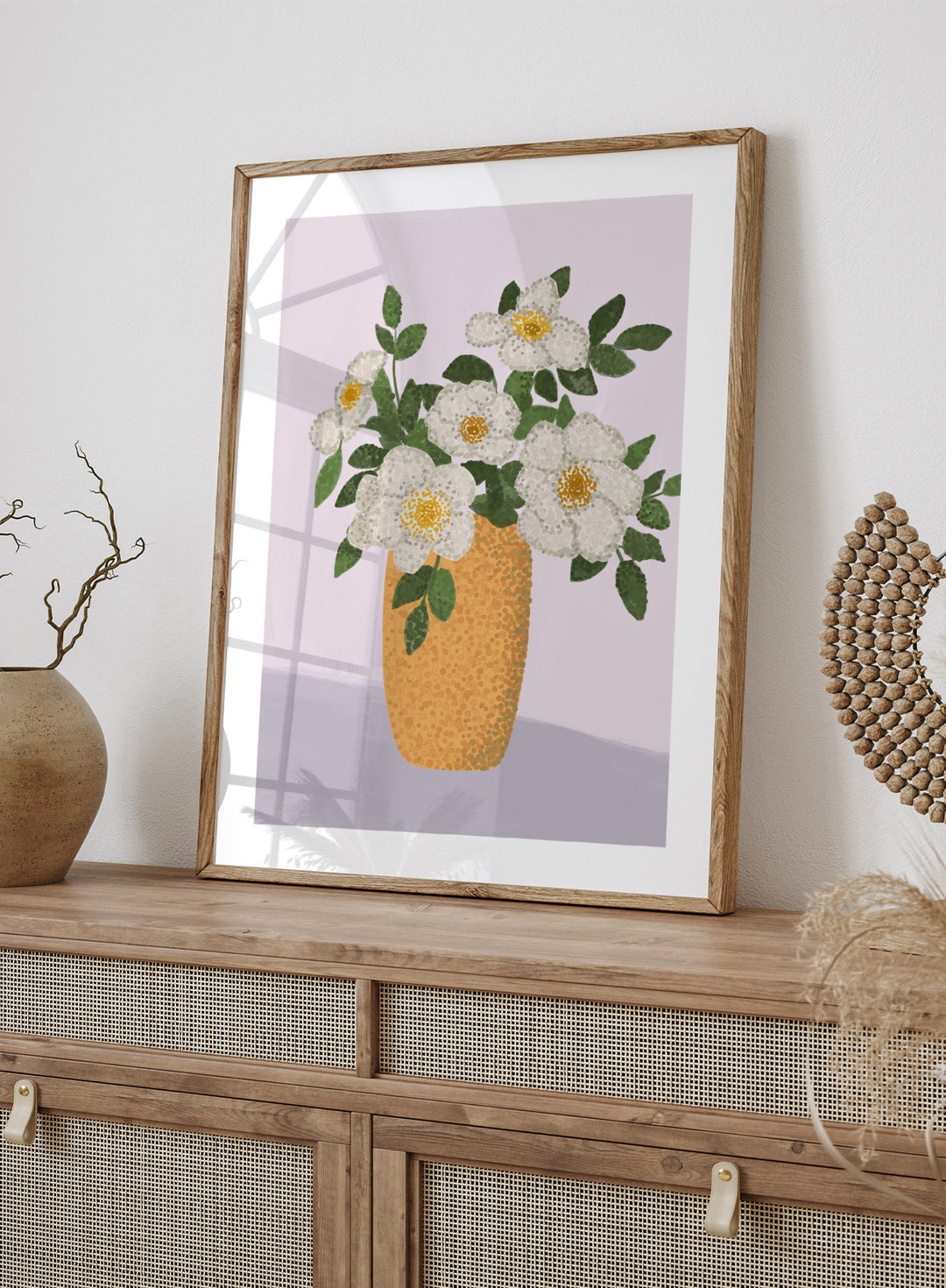 'Yellow Vase' Aesthetic Art Print
