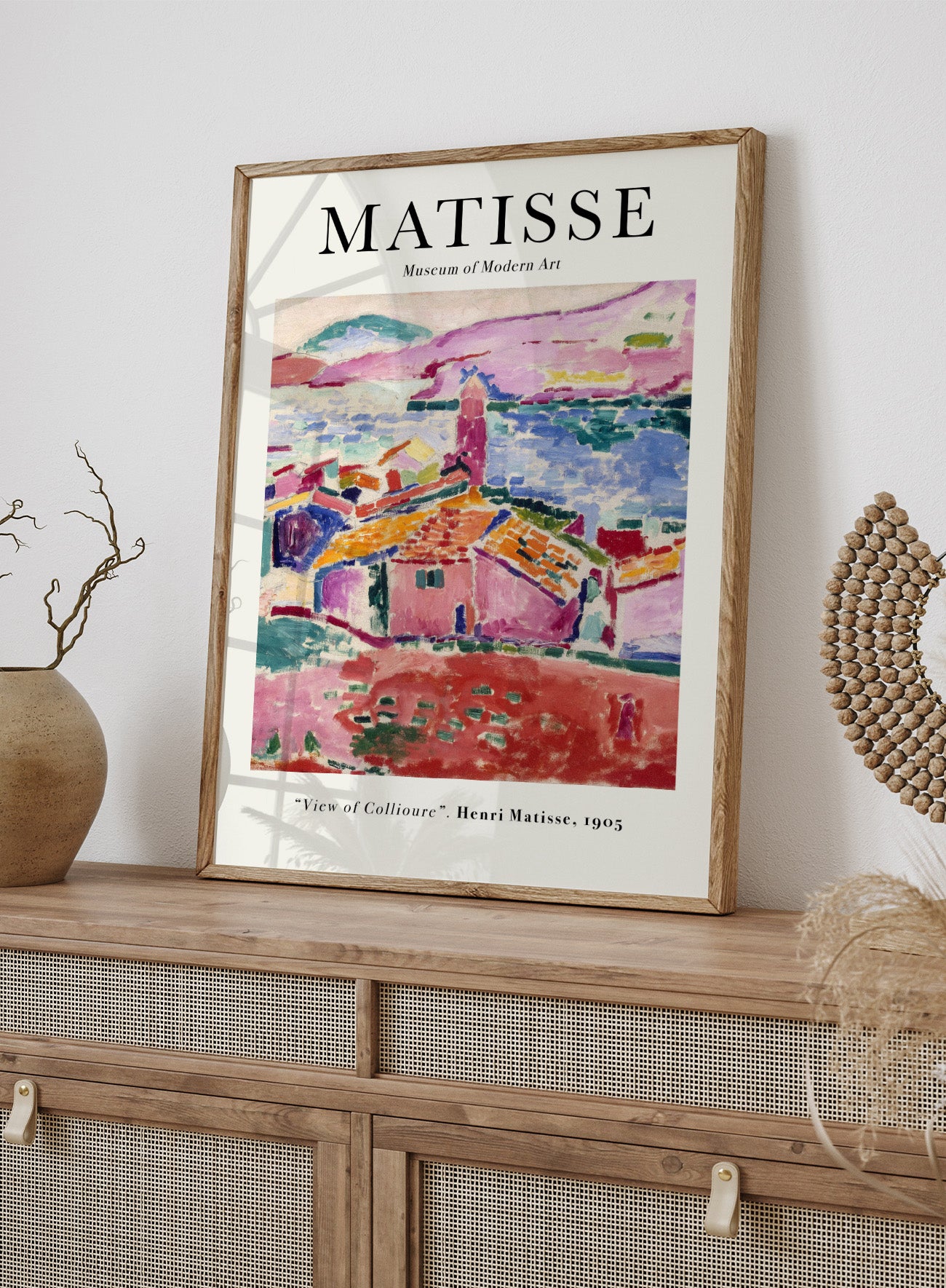 Henri Matisse View of Collioure 1905 Print | Vintage Exhibition