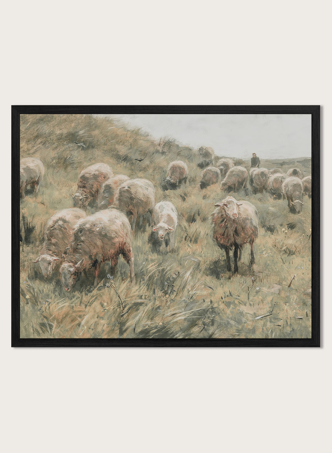 "On the Dunes" Art Print