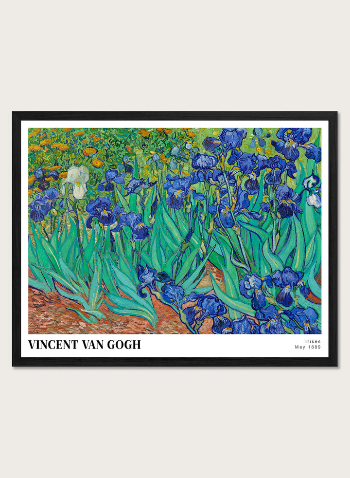 Van Gogh Irises 1889 Art Print