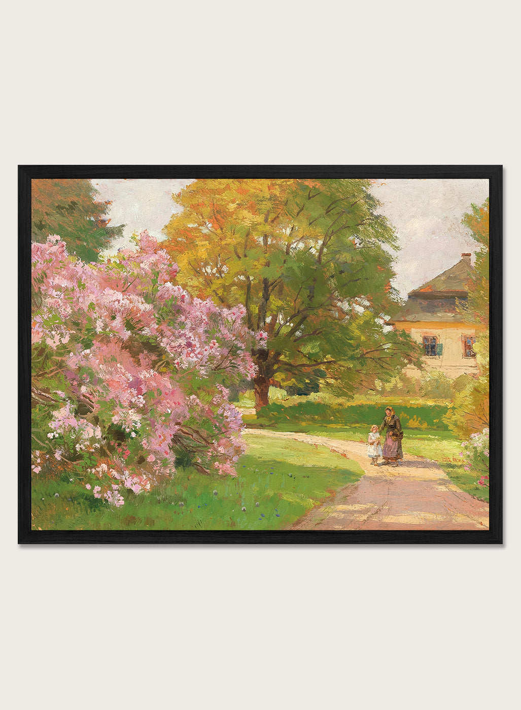 "A Blossoming Bush" Art Print
