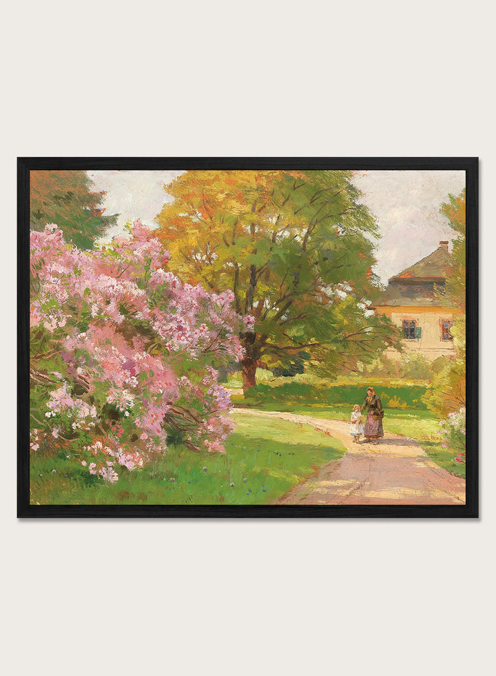 "A Blossoming Bush" Art Print
