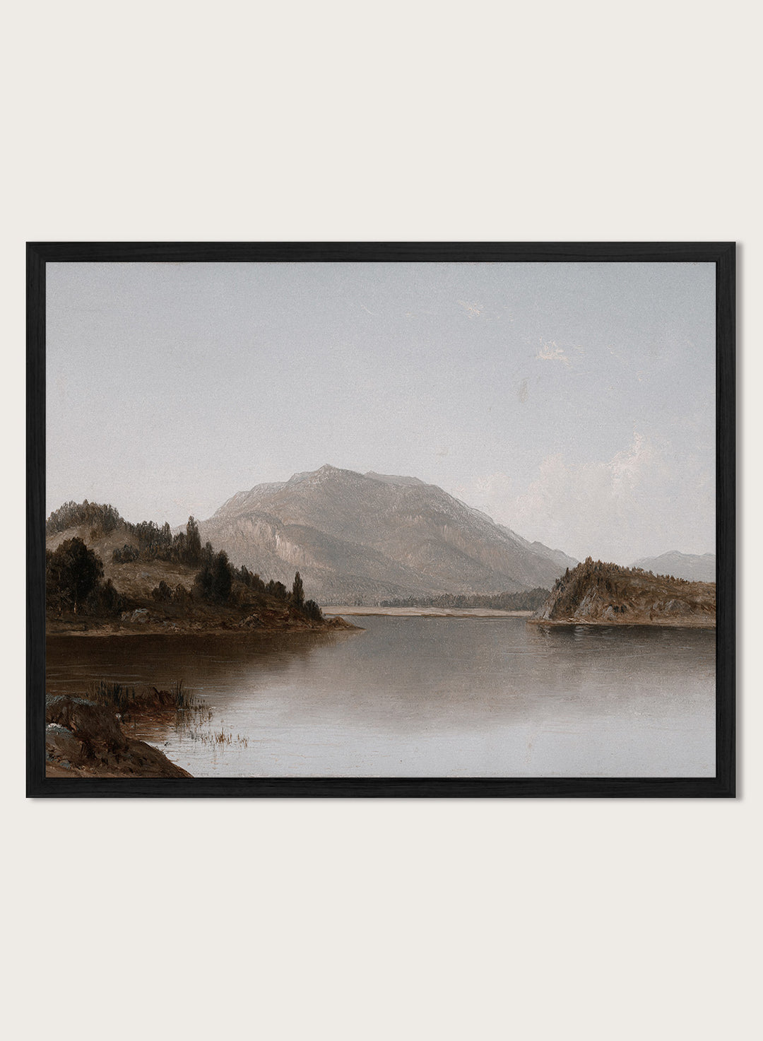 "Bear Mountain and Iona Island on the Hudson River" Art Print