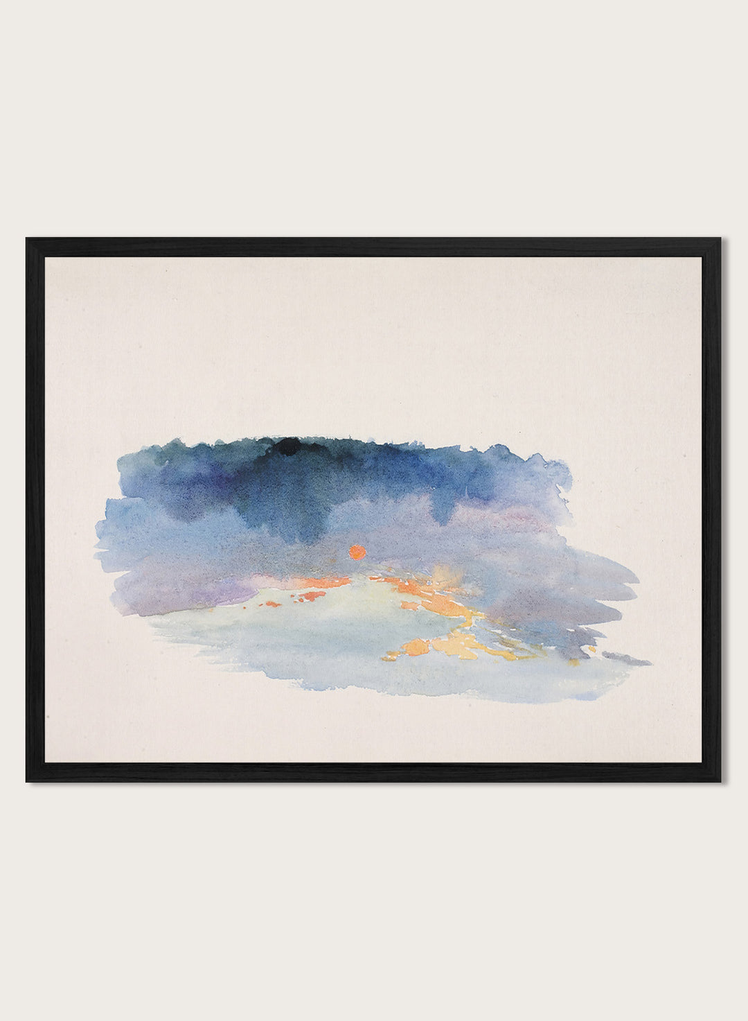 "Sunset, Oxford" Art Print